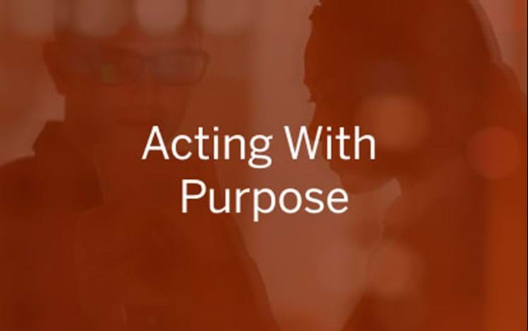 Acting With Purpose
